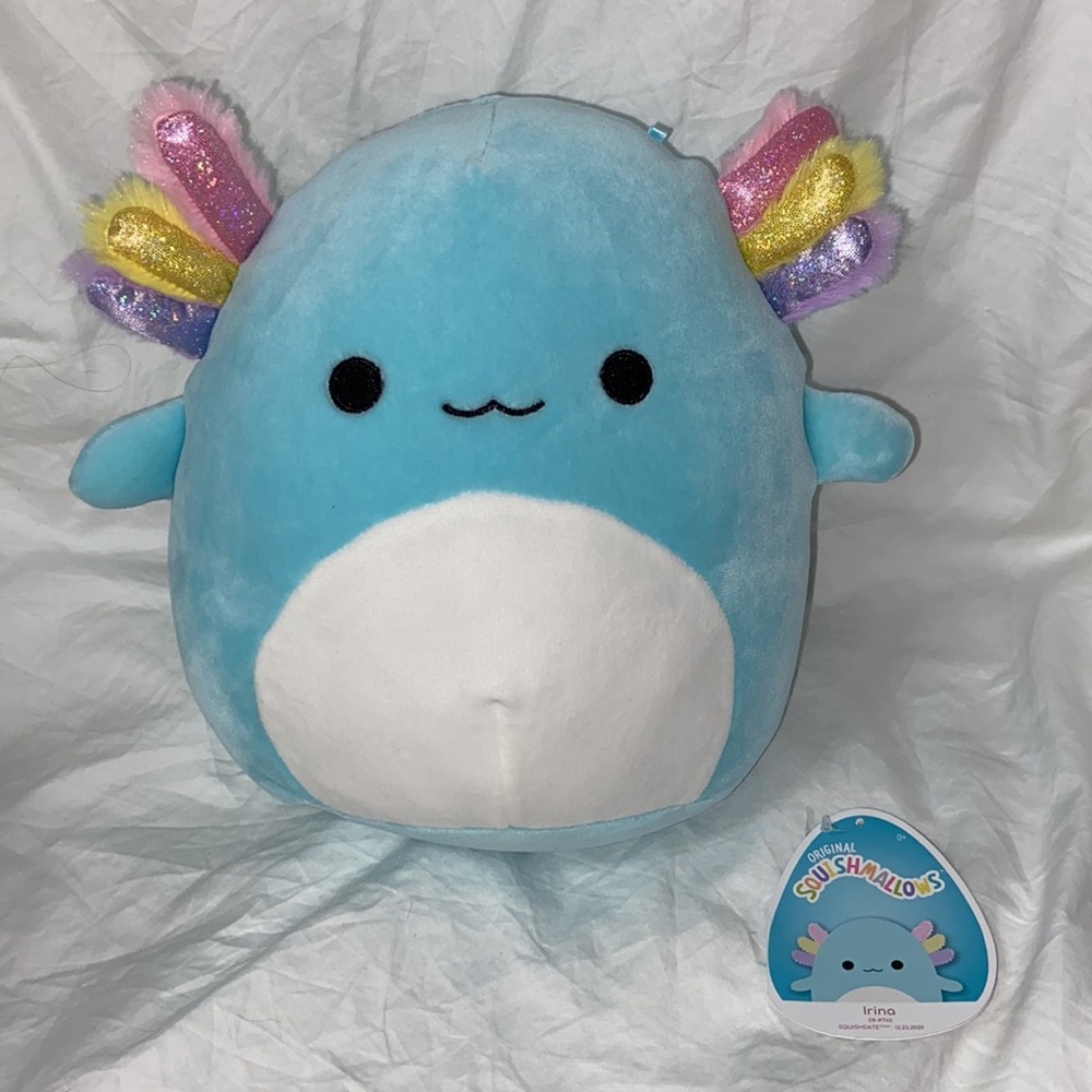 Squishmallows 8” Irina blue axolotl. Comes w/ original character tag unattached. - Picture 3 of 13